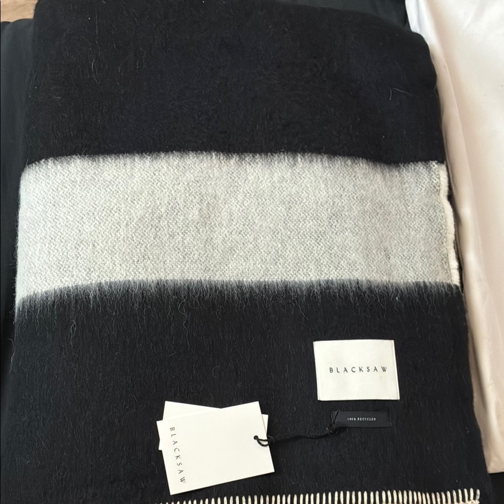 Black and White Throw Blanket